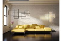 Lampa kinkiet QUADRATUS WALL AZ2993  Azzardo Biała nowoczesna geometryczna kompozycja LED - 2