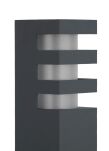 Lampa stojąca zewnętrzna słupek ogrodowy RADO 1 DG SU-MA aluminiowa wysokość 75 cm - 4