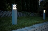 Lampa stojąca zewnętrzna słupek ogrodowy RADO 1 DG SU-MA aluminiowa wysokość 75 cm - 2