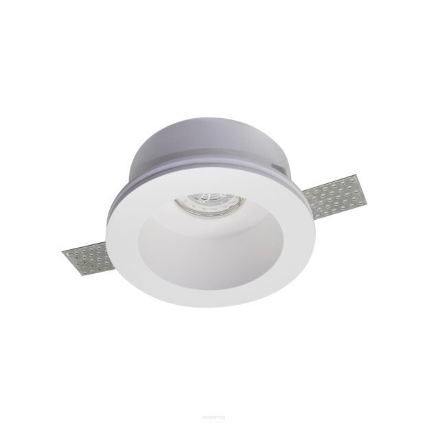 Lampa sufitowa wpuszczana HERA GIPS ROUND S WH AZ3464 Azzardo Nowoczesna okrągła 