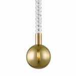Lampa wisząca zwis MIDA złota kula na G9 Zuma Line P0583-01A-2GHF - 2