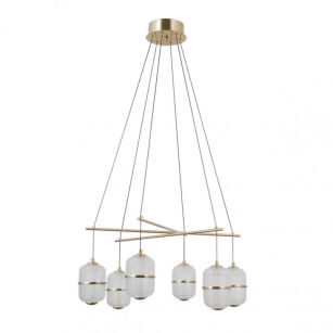 Lampa wisząca Alani PND-34375-6-HBR Italux