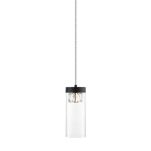 Lampa wisząca GEM P0389-01D-P7AC Zuma Line Szklana tuba z kryształkami w środku - 2