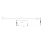 W89443-20W-BK ALTER KINKIET CZARNY ZUMALINE - 2