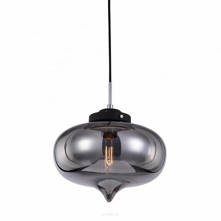 Lampa wisząca HEART MDM2096/1 ITALUX Chrom dymione szkło