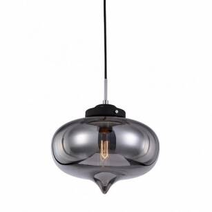 Lampa wisząca HEART MDM2096/1 ITALUX Chrom dymione szkło