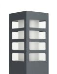 Słupek ogrodowy RADO III 1 DG SU-MA NOWOCZESNA ALUMINIOWA CIEMNY POPIEL - 2