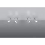 Lampa SufitowaPlafon RING 4L Biały LED SOLLUX LIGHTING SL.0331 - 3