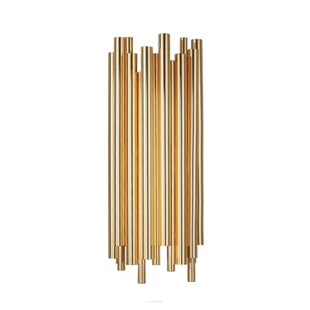 Lampa ścienna TUBO miedziana 50 cm rurki tuby led  XC-110 copper nowoczesna