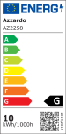 Lampa sufitowa plafon MONZA R 12 3000K/4000K Azzardo Okrągła natynkowa z akrylową osłoną czarna LED - 3