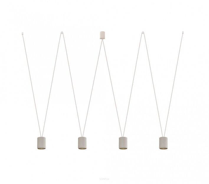Lampa wisząca More Tone V 5xGU10 biała 7816