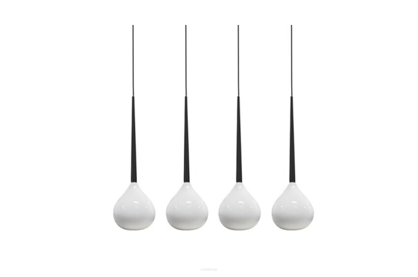 Lampa wisząca AGA 4 AZ1068 Azzardo Oryginalna i funkcjonalna 4 zwisy w kolorze białym