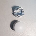 Lampa wisząca SPIDER V 9744 Nowodvorski Biała pięcioramienna opleciony kabel - 3