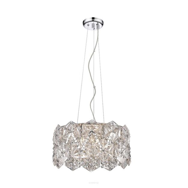 P0534-05C-F4AC DAVI LAMPA WISZĄCA CHROME ZUMALINE