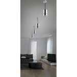 Lampa wisząca RAFFAEL AZ1624 Azzardo Nowoczesna i minimalistyczna w kształcie tuby CHROME - 3