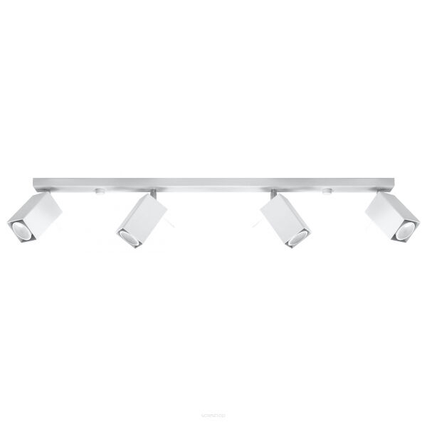 Plafon MERIDA 4L biała nowatorska regulowana lampa sufitowa SOLLUX LIGHTING SL.0463