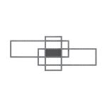 MX7907-3B-3BT ERVI LAMPA SUFITOWA CZARNA/BLACK ZUMALINE - 3