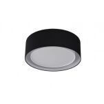 Plafon lampa sufitowa MILO  AZ2317 Azzardo Czarny klosz z tkaniny akrylowa przesłona  - 3