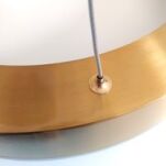 Lampa wisząca CIRCLE 60 ledowa 60 cm mosiądz ST 8848-60 Step Into Design okrąg z wbudowanym modułem ledowym nowoczesny - 3