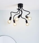 Plafon MEDUSA 107931 Markslojd CZARNA 5 loft średnica 70cm - 2