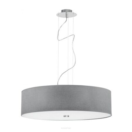 Lampa wisząca VIVIANE 6773 Nowodvorski SZARA nowoczesna metal-szkło 