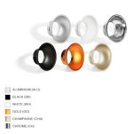 Lampa sufitowa plafon REMO AZ0819 Azzardo Tuba o wysokości 14 cm wykończona w kolorze białym - 3