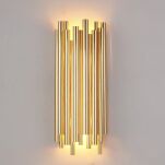Lampa ścienna TUBO złota 50 cm XC-110 gold rurki złote nowoczesna - 3