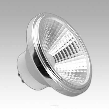 Żarówka LED ES111 / GU10/  AR111 800lm CIEPŁA 10W