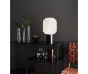 Lampa stołowa Brooklyn 107482 Markslojd minimalistyczna biały klosz - 2