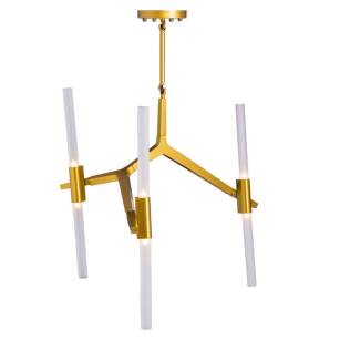 Lampa wisząca STICKS-6 złota ST-1001-6 gold nowoczesna modernistyczna designerska rurki