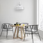 Lampa wisząca MALMO niebieska MILAGRO MLP6201  - 3