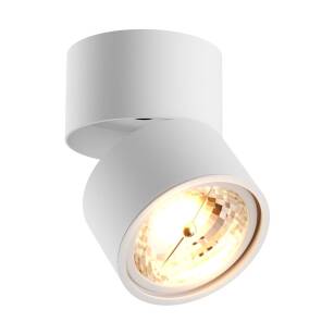 Lampa sufitowa LOMO CL 1 20001-WH Zuma Line Nowoczesna łamana biała