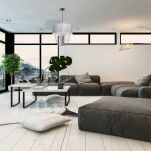 Lampa wisząca ALMERIA SILVER/BLACK MILAGRO MLP6437 - 3