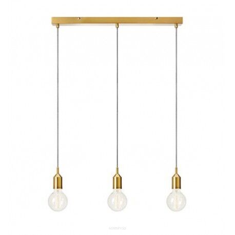 Lampa wisząca BRONX PENDANT 3L STRAIGHT BRONZE MARKSLOJD 108097 