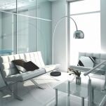 Lampa stojąca COSMO S 4917 Nowodvorski Łukowa 200 cm CHROM - 2