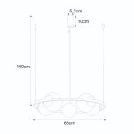 5011 ORBIT 5 PENDANT LAMP/ LAMPA WISZĄCA ZUMALINE - 3