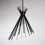 Lampa wisząca TIPI 0045.30 Vivida International Designerska czarna LED - 2