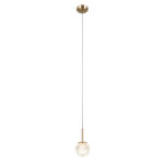 Lampa wisząca Padri PND-40827-1-HBR-CL Italux - 2