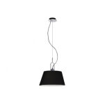 Lampa wisząca ALICANTE AZ2292 Azzardo Czarny klosz z tkaniny akrylowa przesłona - 2