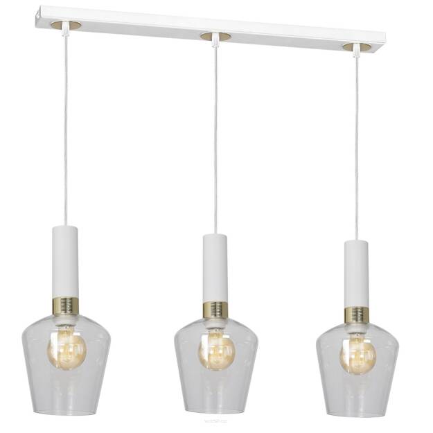 Lampa wisząca ROMA WHITE 3xE27 MILAGRO MLP6488 