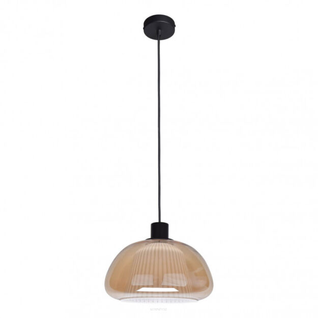 Lampa wisząca Apiro PND-84638-BK-AMB Italux