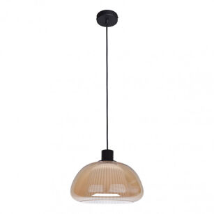 Lampa wisząca Apiro PND-84638-BK-AMB Italux
