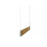 Lampa wisząca NORMAN XL WOOD AZ1686 Azzardo Minimalistyczna w kształcie listwy  LED  - 3