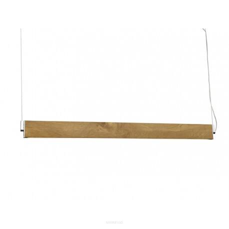 Lampa wisząca NORMAN XL WOOD AZ1686 Azzardo Minimalistyczna w kształcie listwy  LED 