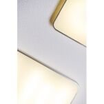 Lampa sufitowa ścienna LUCIE 43 AZ1309 Azzardo Elegancka wykonana z metalu LED biały chrom - 3