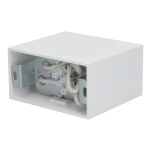 Lampa sufitowa natynkowa GAP 9385 Nowodvorski Podwójna biała szerokość 11 cm - 4
