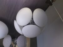 Lampa sufitowa / plafon PILLS 50 TOP  AZ0345 Azzardo Nowoczesna wykonana z metalu oraz szkła chrom / biały  - 3