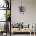 MD3523-14L-EBCN NIRA LAMPA WISZĄCA CZARNA/BLACK ZUMALINE - 4