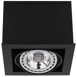 Lampa sufitowa BOX ES111 Nowodvorski 9495 Wpuszczana ruchoma CZARNA - 2