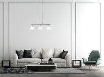 Lampa wisząca Montiela PND-34374-3-BK Italux - 2